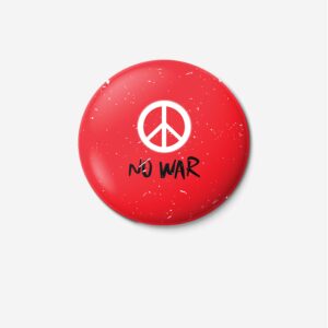 "No War" Vintage Badge